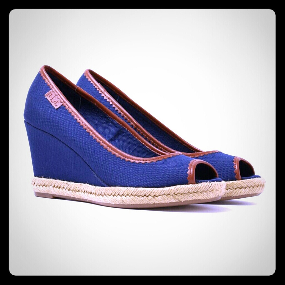 Ralph Lauren Wedge Heels
